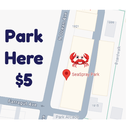seaspray-parking-promotion-map SeaSpray $5 Parking Promotion Map